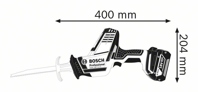 Bosch GSA 18 V-LI C Professional |  | V-liftverkkokauppa.fi